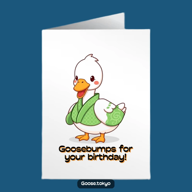 Free Printable Goose Birthday Card: Waddle Into Fun with this Funny Downloadable Gift!